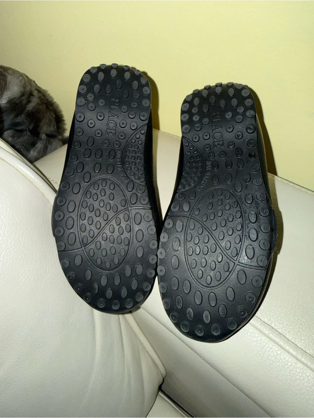 The Children's Place Black Slip-On Toddler Boy Loafers